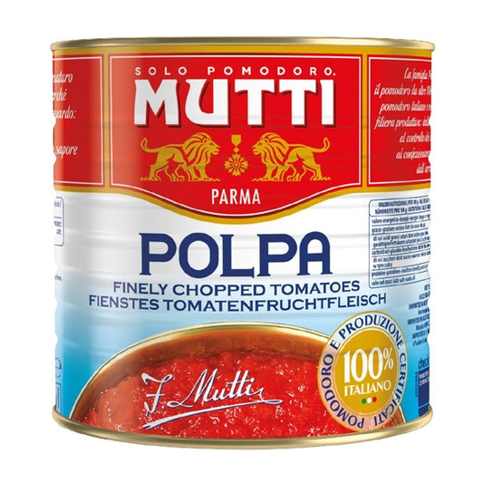 Mutti Finely Chopped Tomatoes 2.5kg ka136
