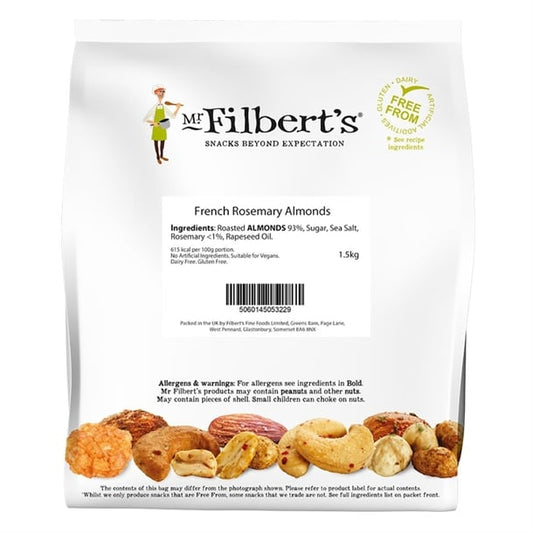 Mr Filbert's French Rosemary Almonds 1.5kg ka183