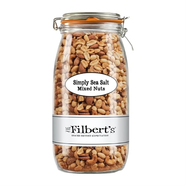 Mr Filbert's Simply Sea Salt Mixed Nuts 1.5kg ka184