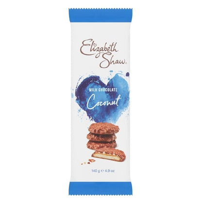 Elizabeth Shaw Milk Chocolate Coconut Biscuits 140g (10 Packs) ka210