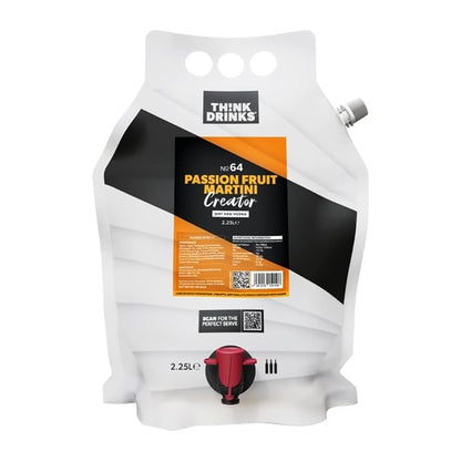 Think Drinks Passionfruit Martini Cocktail Base 2.25Ltr (2 pack) ka252