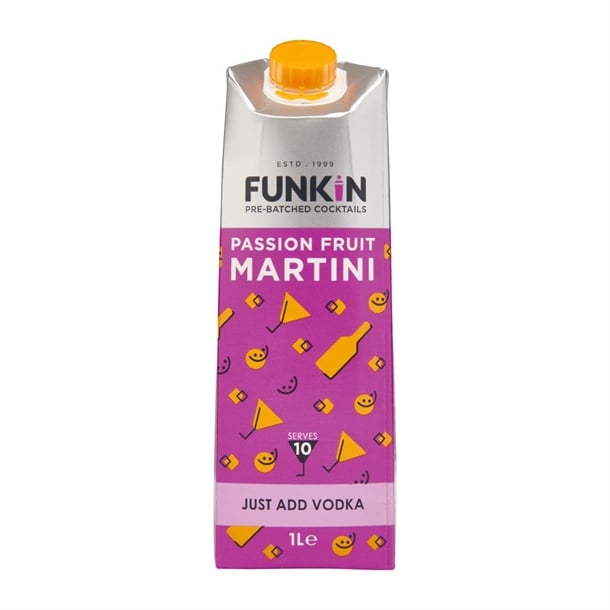 Funkin Passion Fruit Martini Mixer 1Ltr ka260
