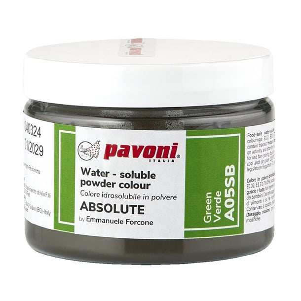 Pavoni Water Soluble Powder Green 50g ka342