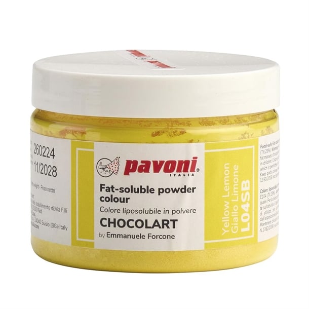 Pavoni Liposoluble Colours Lemon Yellow 40g ka346