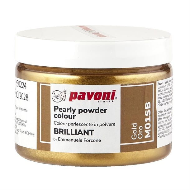Pavoni Metallic Powder Gold 40g ka349