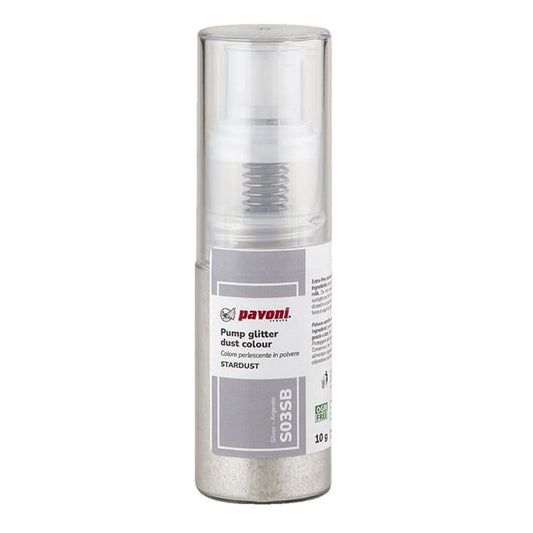 Pavoni Spray Pump Stardust Silver 10g ka352