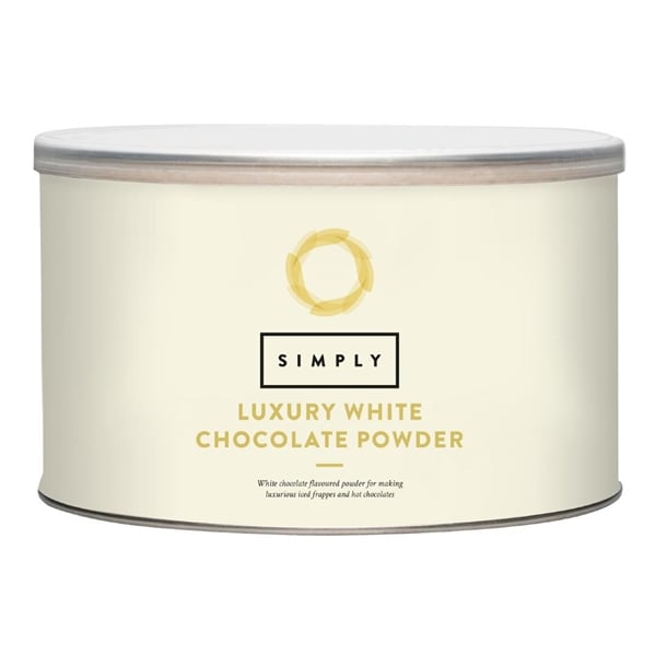 Simply Luxury White Chocolate Powder 1kg ka373