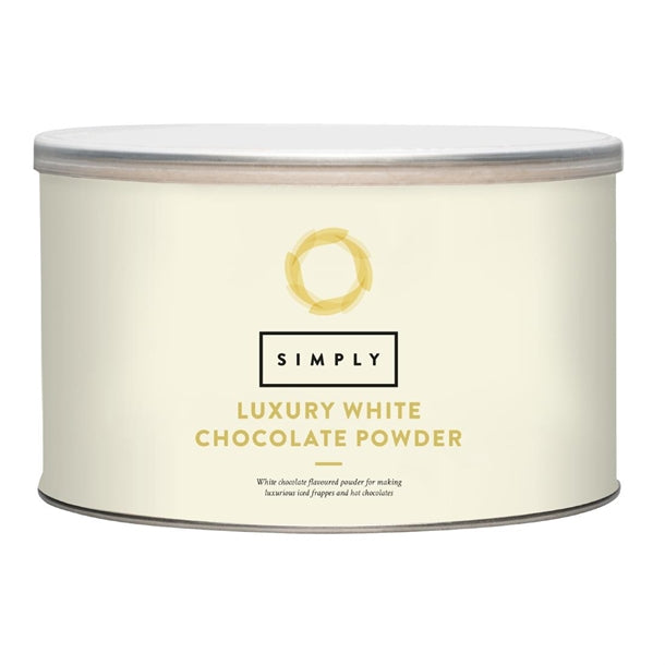 Simply Luxury White Chocolate Powder 1kg ka373