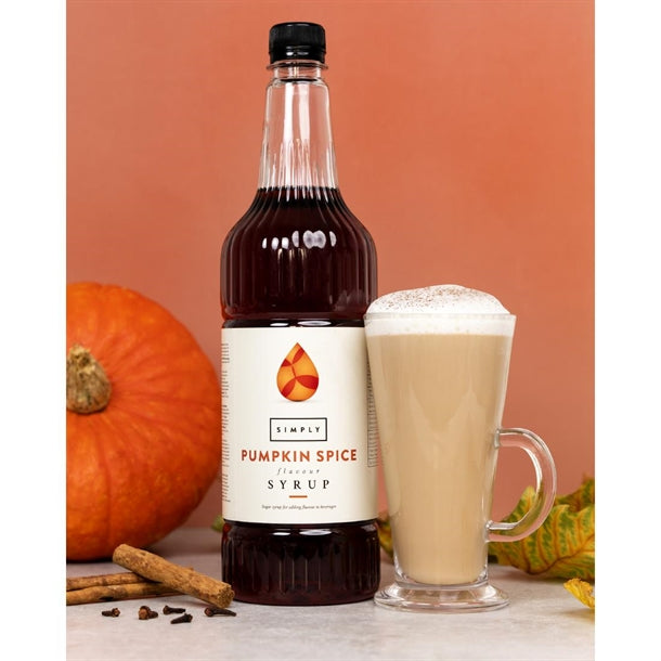 Simply Pumpkin Spice Syrup 1Ltr ka375