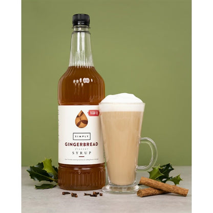 Simply Gingerbread Syrup 1Ltr ka376
