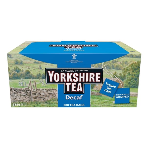 Yorkshire Enveloped Decaf Tea Bags (200 pack) ka414
