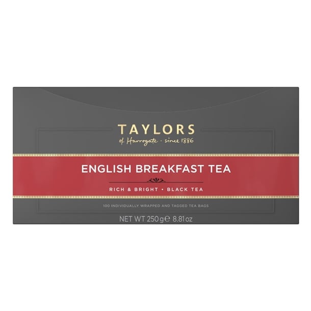 Taylors English Breakfast Tea Bags (100 pack) ka415