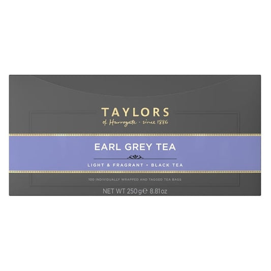 Taylors Earl Grey Tea Bags (100 Pack) ka416