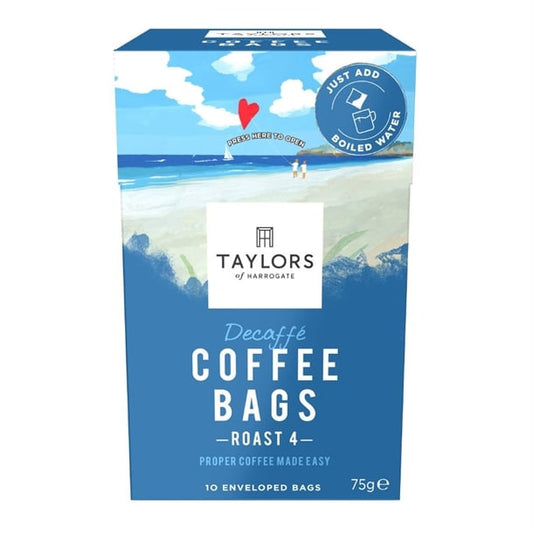 Taylors Decaf Coffee Bags (10 Pack) ka419