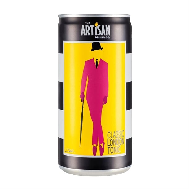 Artisan Drinks Classic London Tonic Can 200ml (24 pack) ka420