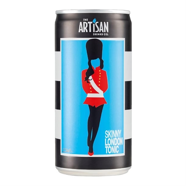 Artisan Drinks Skinny London Tonic Cans 200ml (24 pack) ka421