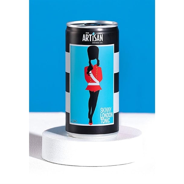 Artisan Drinks Skinny London Tonic Cans 200ml (24 pack) ka421