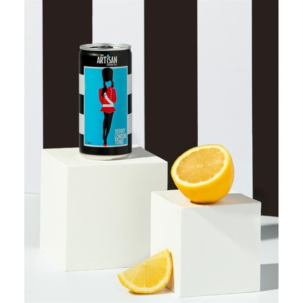 Artisan Drinks Skinny London Tonic Cans 200ml (24 pack) ka421