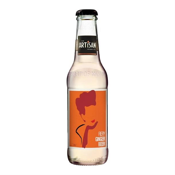 Artisan Drinks Fiery Ginger Beer Bottles 200ml (24 pack) ka427