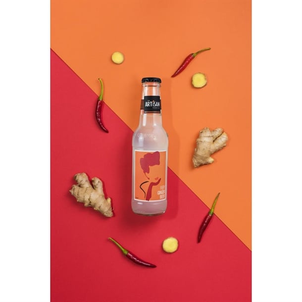 Artisan Drinks Fiery Ginger Beer Bottles 200ml (24 pack) ka427