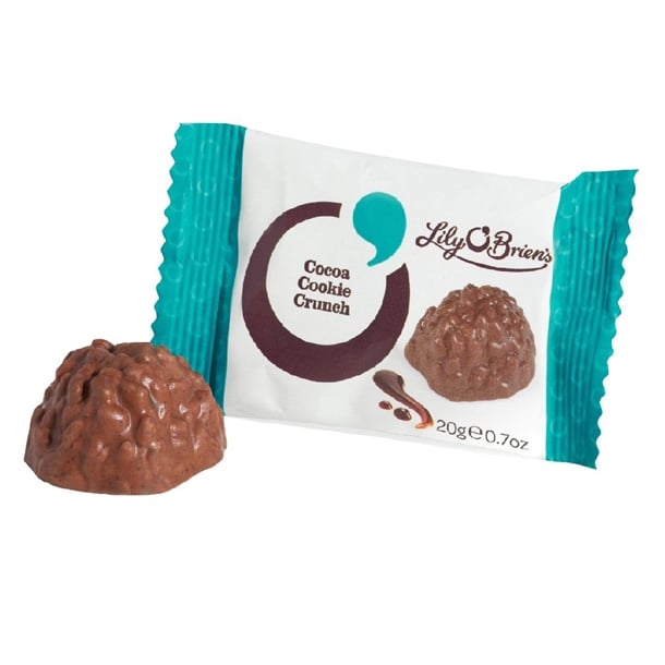 Lily O'Brien's Cocoa Cookie Crunch 20g (350 Pack) ka433