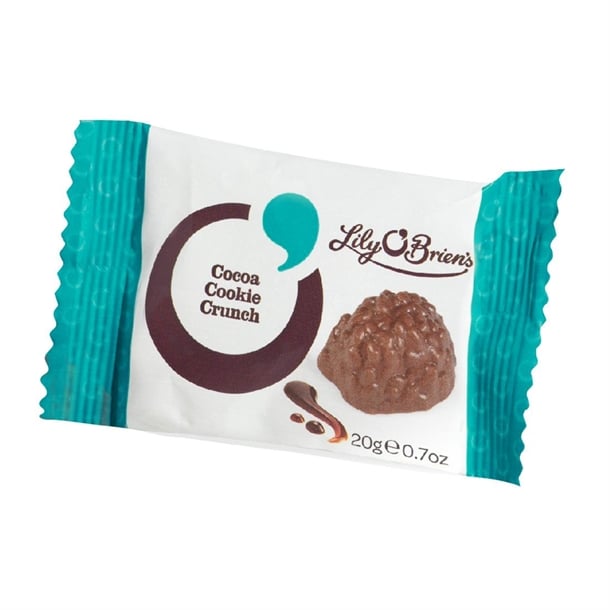 Lily O'Brien's Cocoa Cookie Crunch 20g (350 Pack) ka433