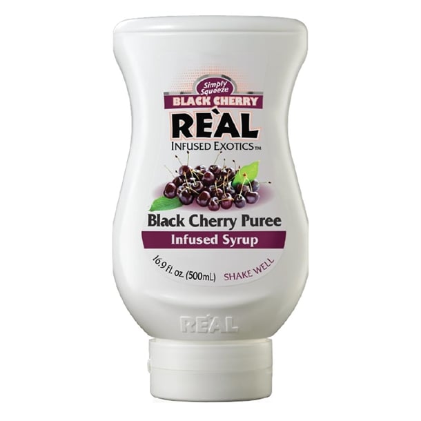 Re'al Black Cherry Puree Infused Syrup 500ml ka475
