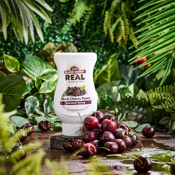 Re'al Black Cherry Puree Infused Syrup 500ml ka475