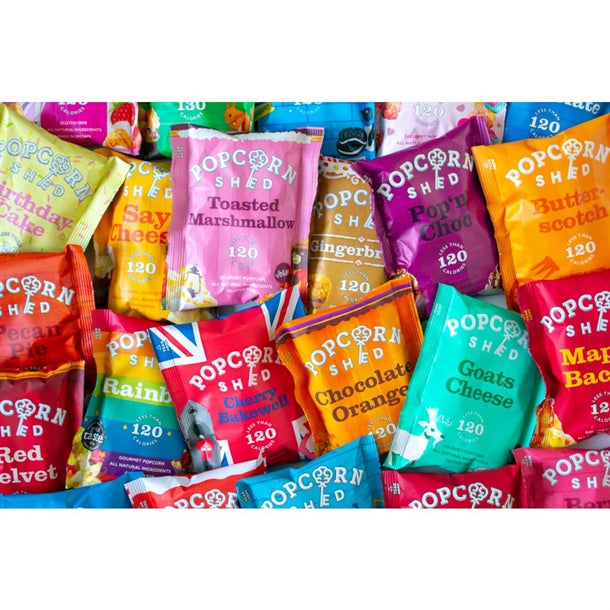 Popcorn Shed Toffee Mini Pop! Single Serve Bag 28g (24 Pack) ka541