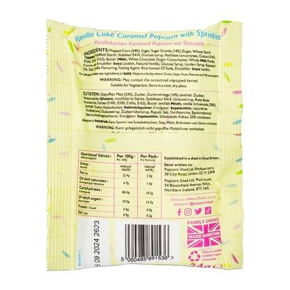 Popcorn Shed Birthday Cake Popcorn Snack Pack 24g (16 Pack) ka530