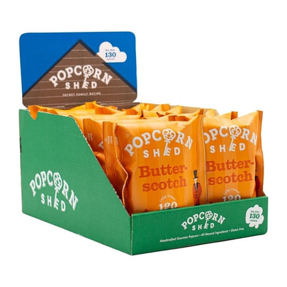 Popcorn Shed Butterscotch Popcorn Snack Pack 24g (16 Pack) ka532