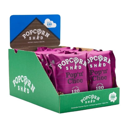 Popcorn Shed Pop N Choc Popcorn Snack Pack 24g (16 Pack) ka533