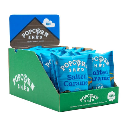 Popcorn Shed Salted Caramel Popcorn Snack Pack 24g (16 Pack) ka535