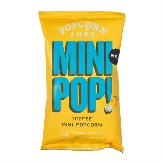Popcorn Shed Toffee Mini Pop! Single Serve Bag 28g (24 Pack) ka541
