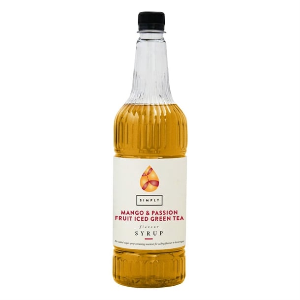 Simply Mango & Passionfruit Iced Green Tea 1Ltr ka546