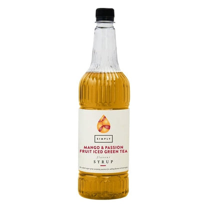 Simply Mango & Passionfruit Iced Green Tea 1Ltr ka546