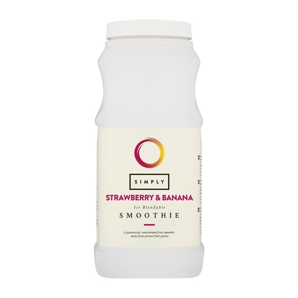 Simply Strawberry & Banana Smoothie 1Ltr ka549