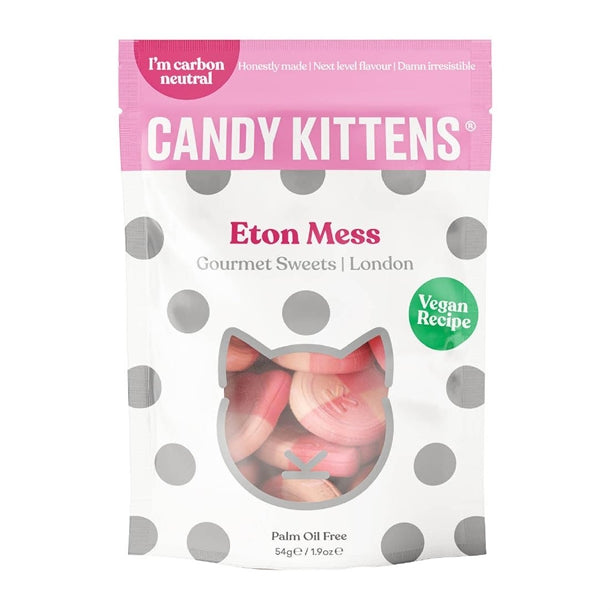Candy Kittens Pop Bags - Eton Mess 54g (12 Pack) ka606