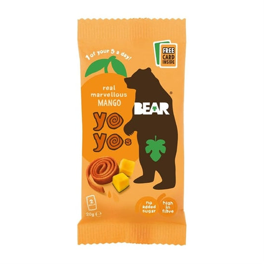 BEAR Yoyos - Mango 20g (18 Pack) ka627