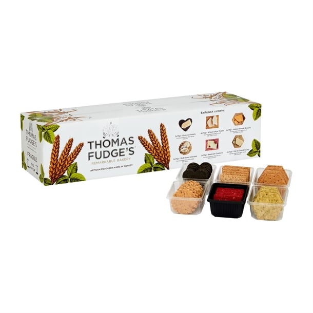 Thomas Fudge's Biscuits for Cheese Catering Pack 21x 75g (1.6kg) ka650