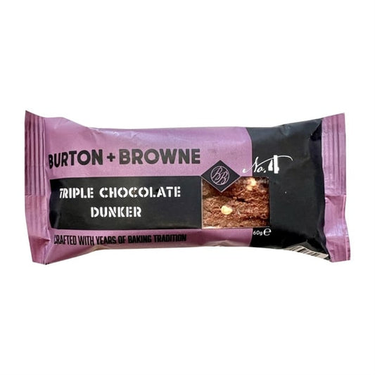Burton & Browne Triple Chocolate Dunker 60g (24 Pack) ka652