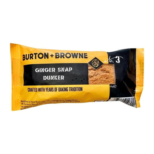 Burton & Browne Ginger Snap Dunker 60g (24 Pack) ka653