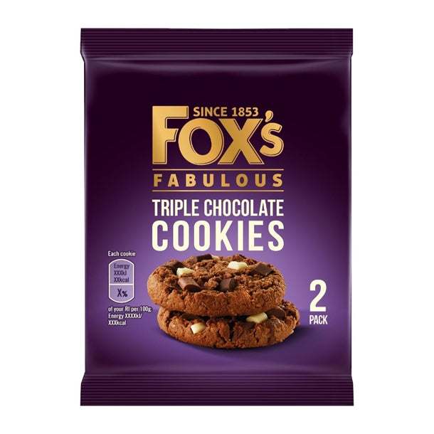 Fox's Mixed Chunky Cookie Twin Pack 45g (48 Pack) ka656