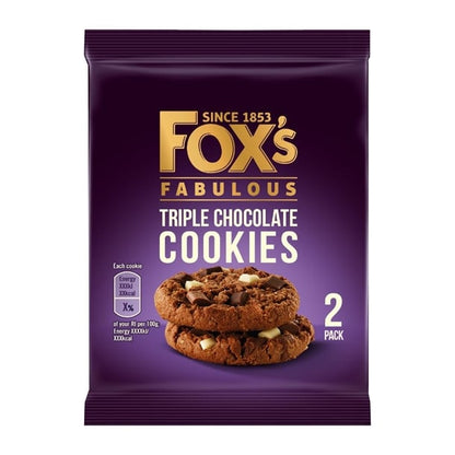Fox's Mixed Chunky Cookie Twin Pack 45g (48 Pack) ka656