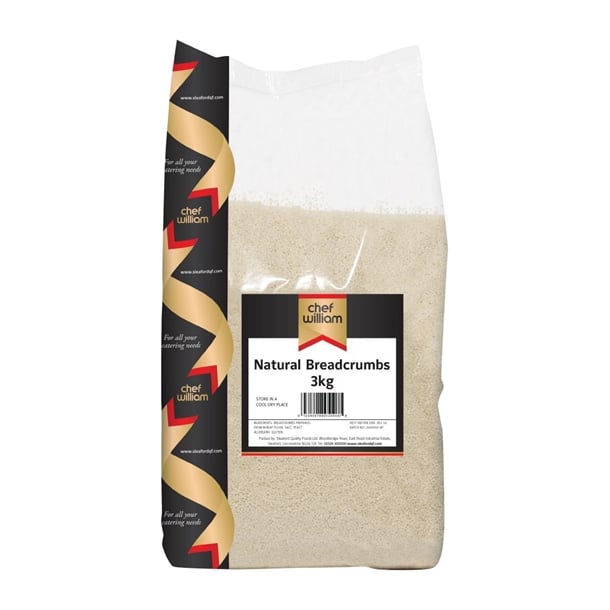 Chef William Natural Breadcrumbs 3kg ka664