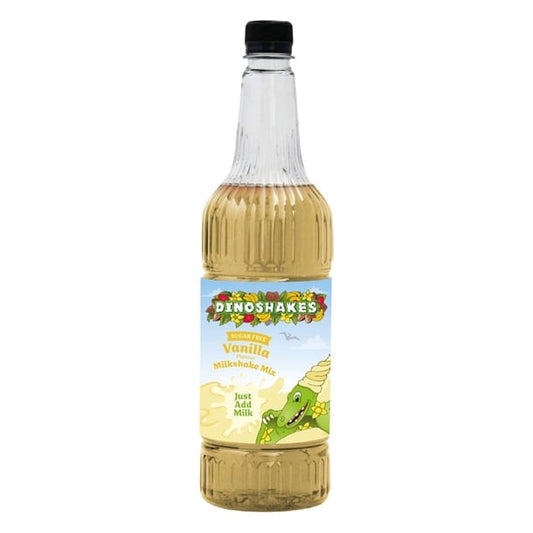 Dinoshakes Sugar Free Vanilla Milkshake Mix 1Ltr ka727