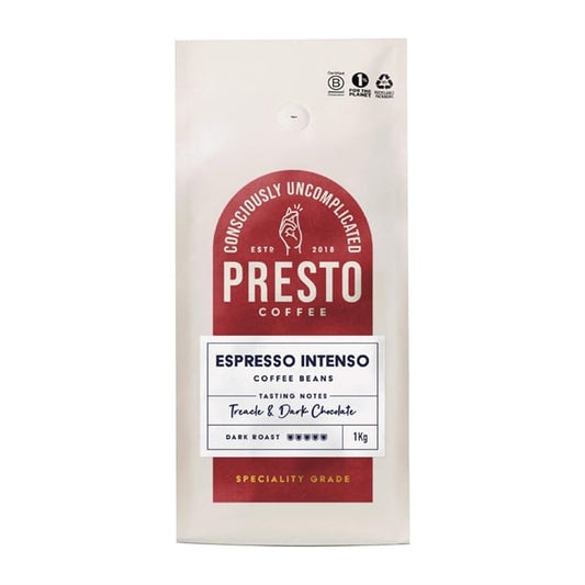 Presto Coffee Espresso Intenso Coffee Beans 1kg ka731
