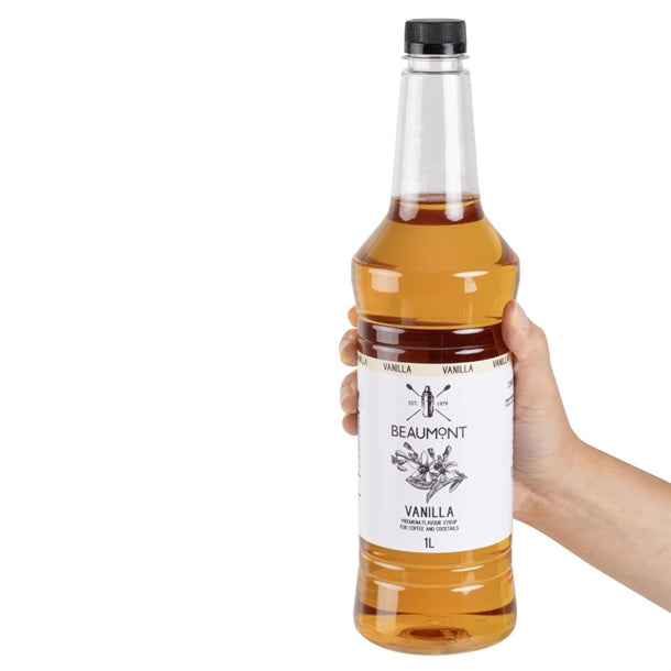 Beaumont Vanilla Syrup 1Ltr ka746