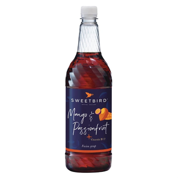 Sweetbird Fusions Syrup Mango & Passionfruit Added Vit B ka755