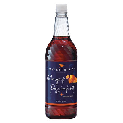 Sweetbird Fusions Syrup Mango & Passionfruit Added Vit B ka755